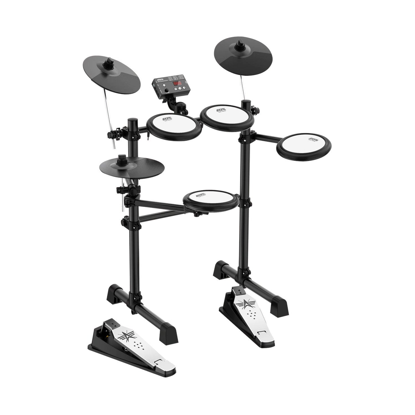 Aroma TDX-16 All-Mesh 4+3 Electronic Drums with Dual Zone Snare and Cymbals