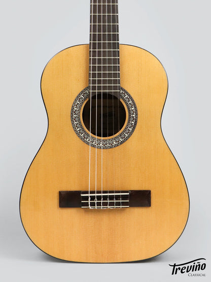 Trevino C393-55 Classical Guitar Nylon String (Natural) 1/2 Size