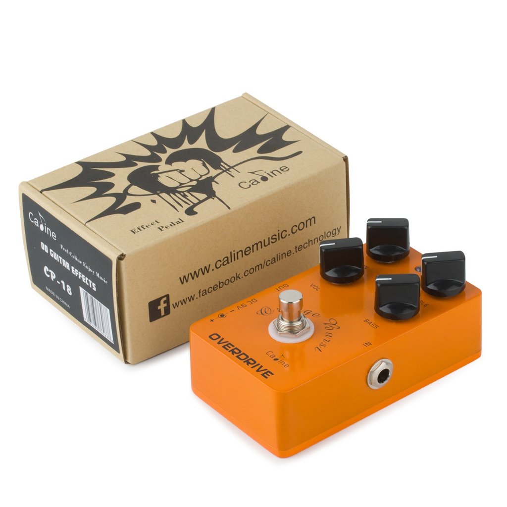 Caline CP-18 Orange Burst Overdrive