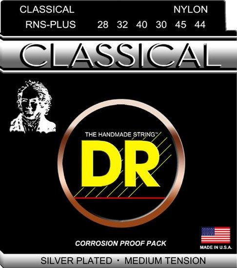 DR Nylon-Silver Plated Classical Guitar Strings - GuitarPusher