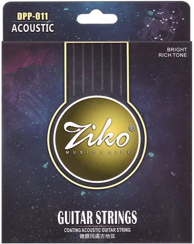 Ziko DPP Long-Life COATED Special Acoustic Guitar Strings