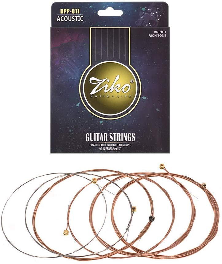 Ziko DPP Long-Life COATED Special Acoustic Guitar Strings