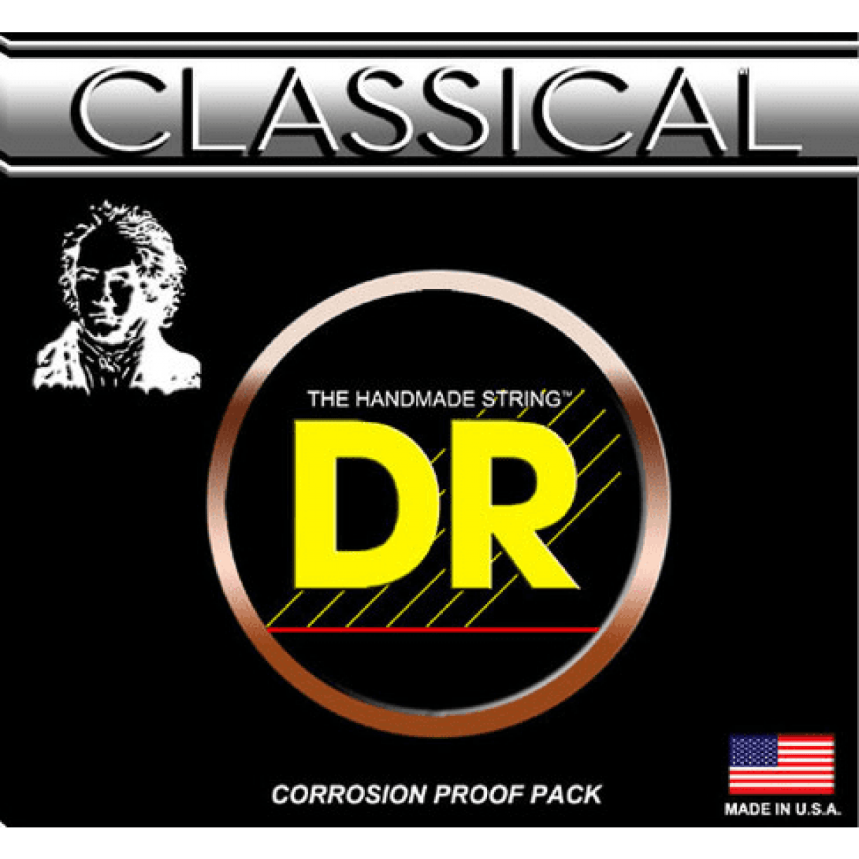 DR Nylon-Silver Plated Classical Guitar Strings - GuitarPusher