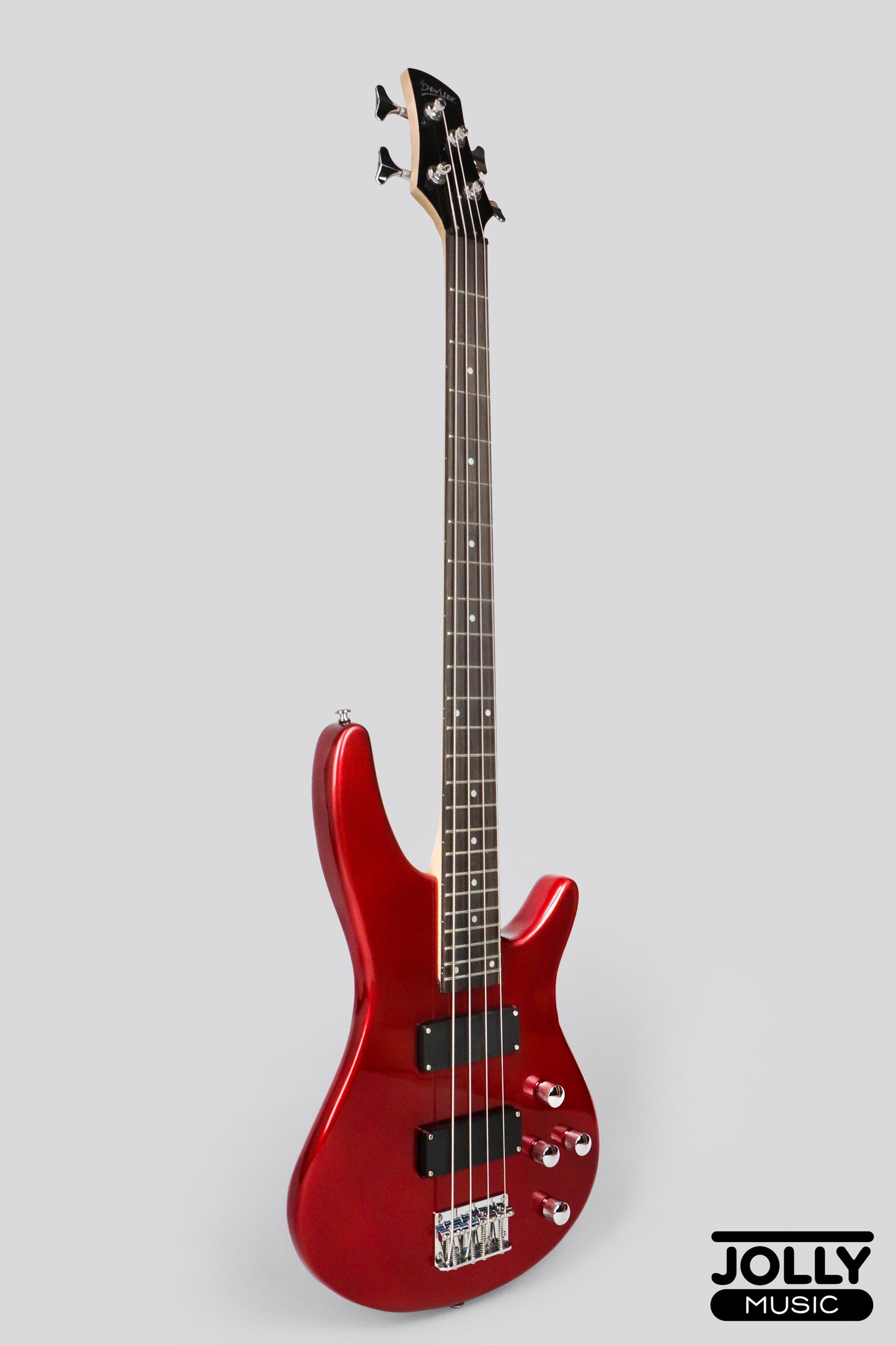 Deviser L-B3 4-String Modern Bass - Metallic Red