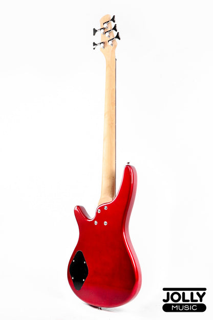 Deviser L-B3 5-String Modern Bass - Metallic Red