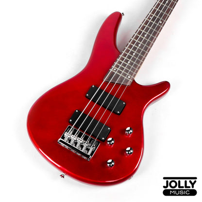 Deviser L-B3 5-String Modern Bass - Metallic Red