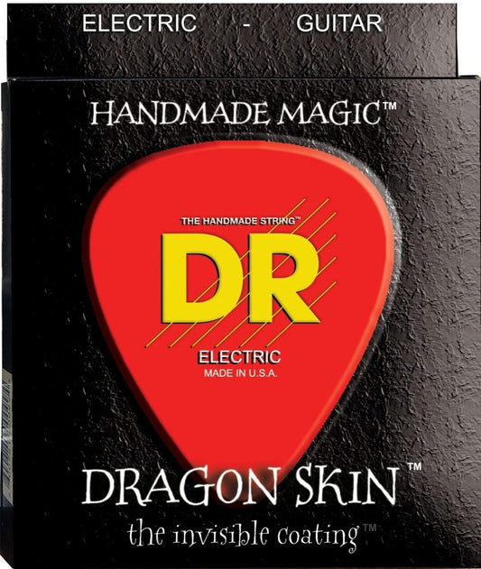 DR Dragon Skin Coated Electric Guitar Strings - GuitarPusher