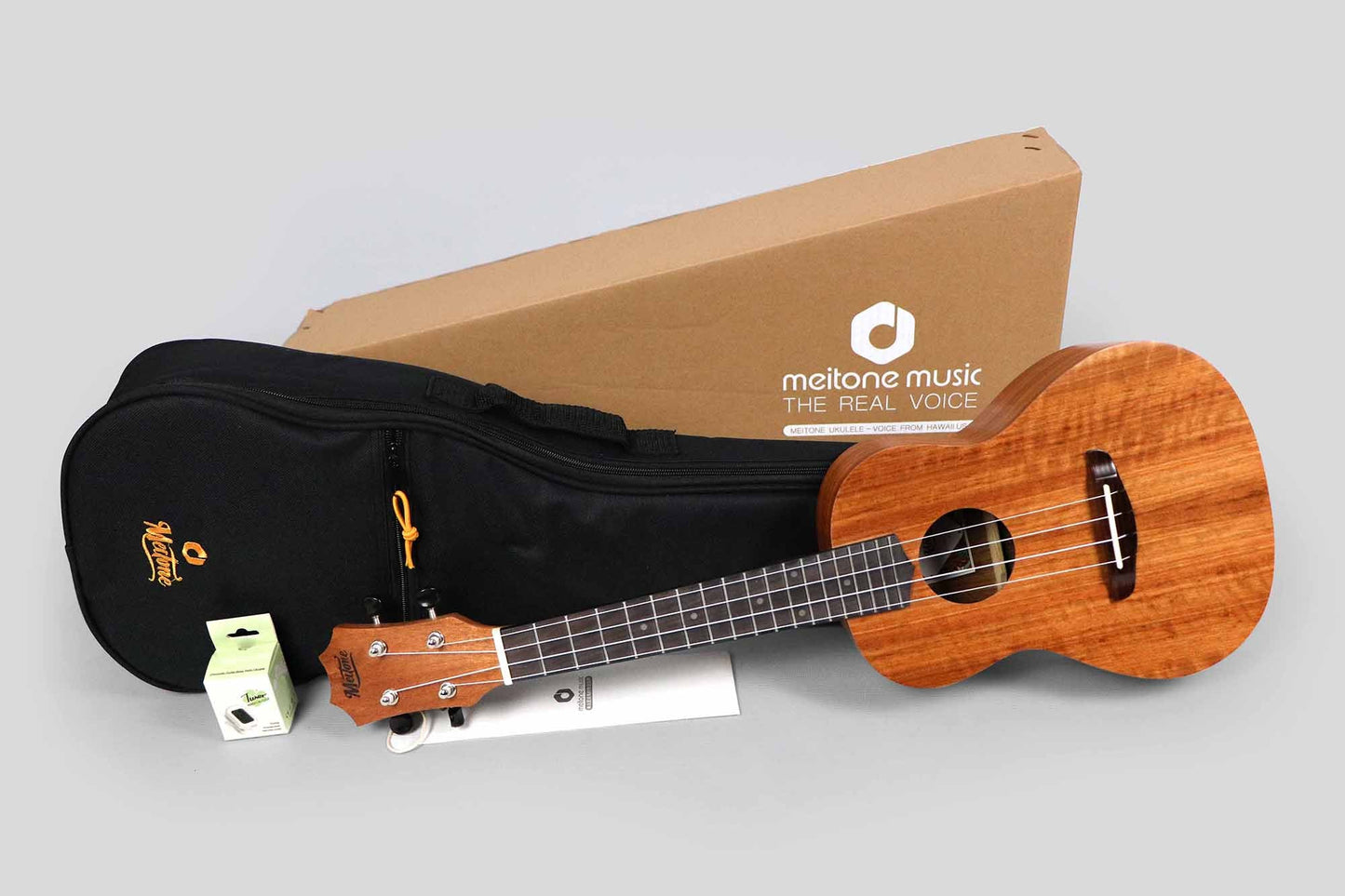 Meitone E1 All Acacia Concert Ukulele