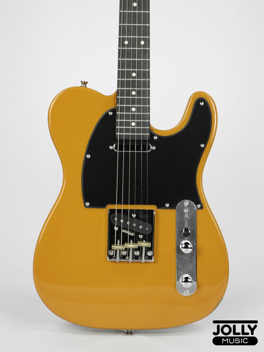 JCraft Vintage Series T-3V T-Style Electric Guitar - Butterscotch