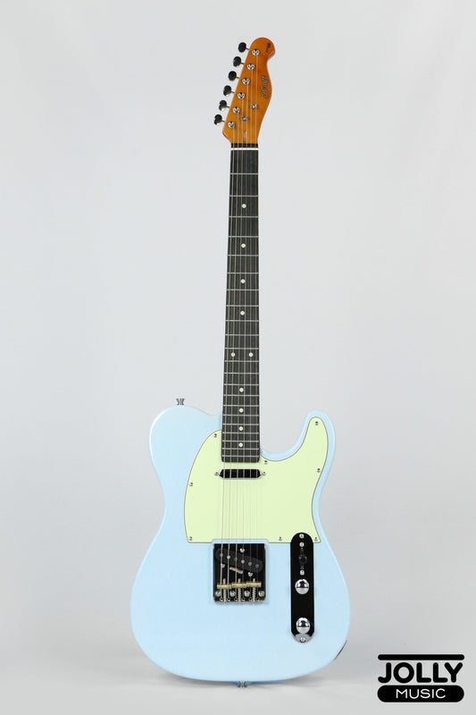 JCraft Vintage Series T-3V T-Style Electric Guitar - Sonic Blue