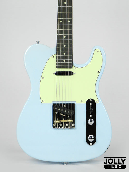 JCraft Vintage Series T-3V T-Style Electric Guitar - Sonic Blue