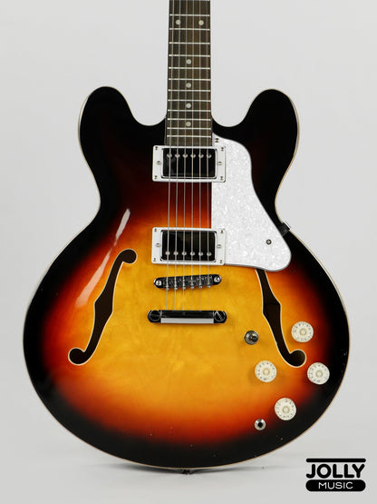 JCraft AR-2 2024 JM Semi-Hollow Electric Guitar - Sunburst