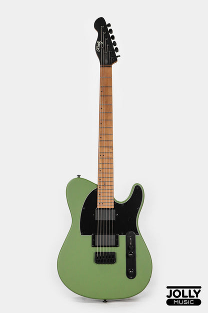 J Craft X Series LTX-3 Active 24 Fret Electric Guitar - Army Green