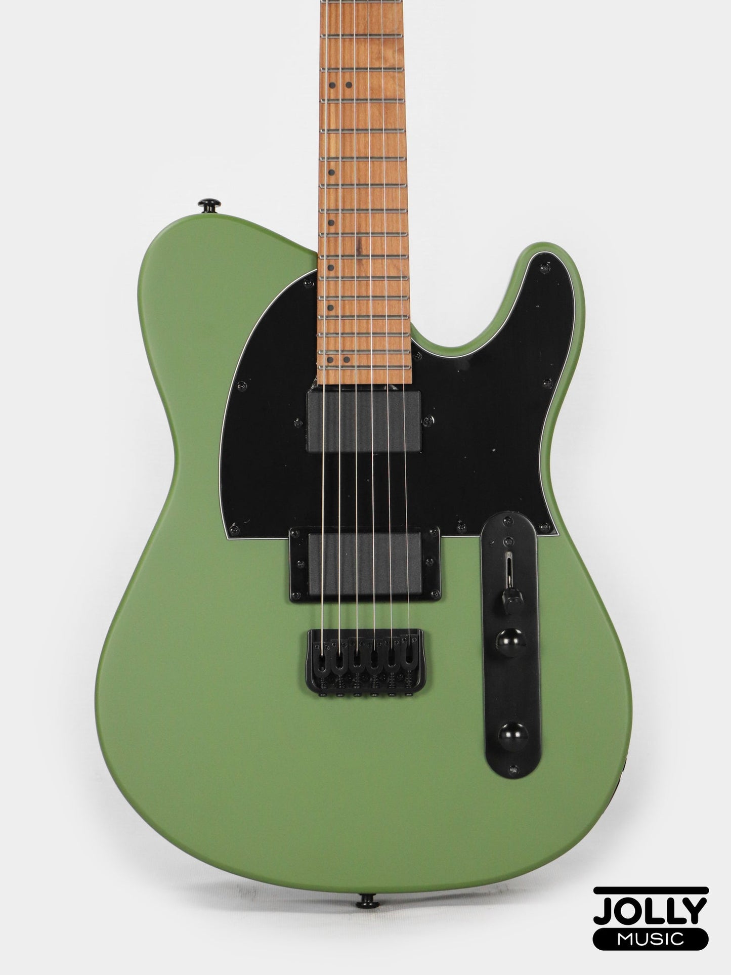 J Craft X Series LTX-3 Active 24 Fret Electric Guitar - Army Green