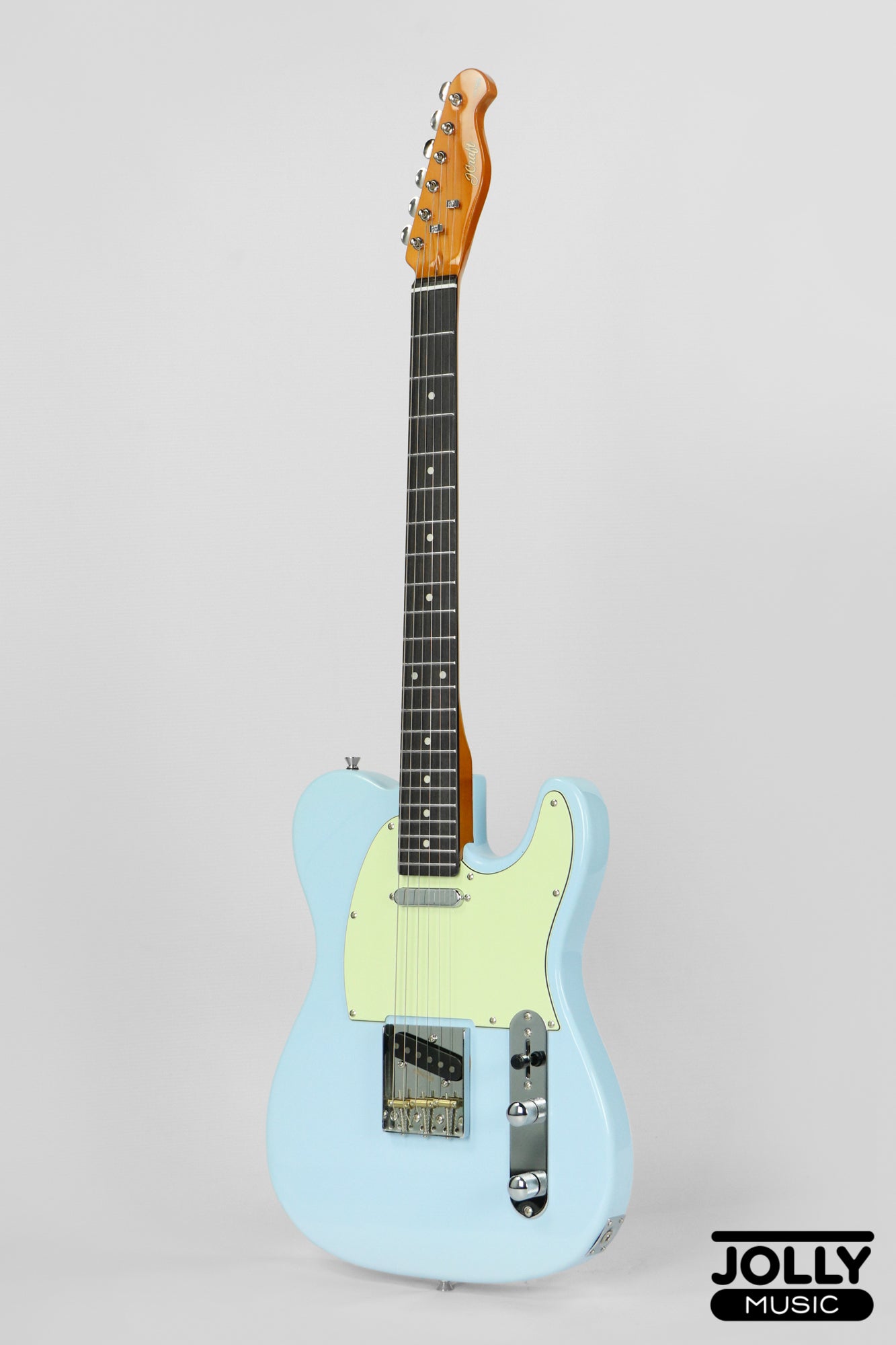 JCraft Vintage Series T-3V T-Style Electric Guitar - Sonic Blue