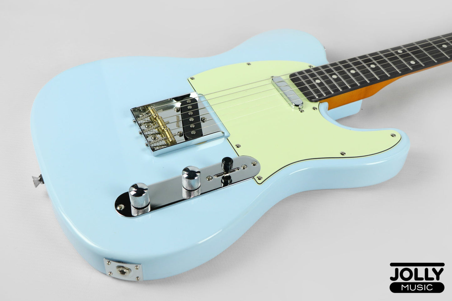 JCraft Vintage Series T-3V T-Style Electric Guitar - Sonic Blue