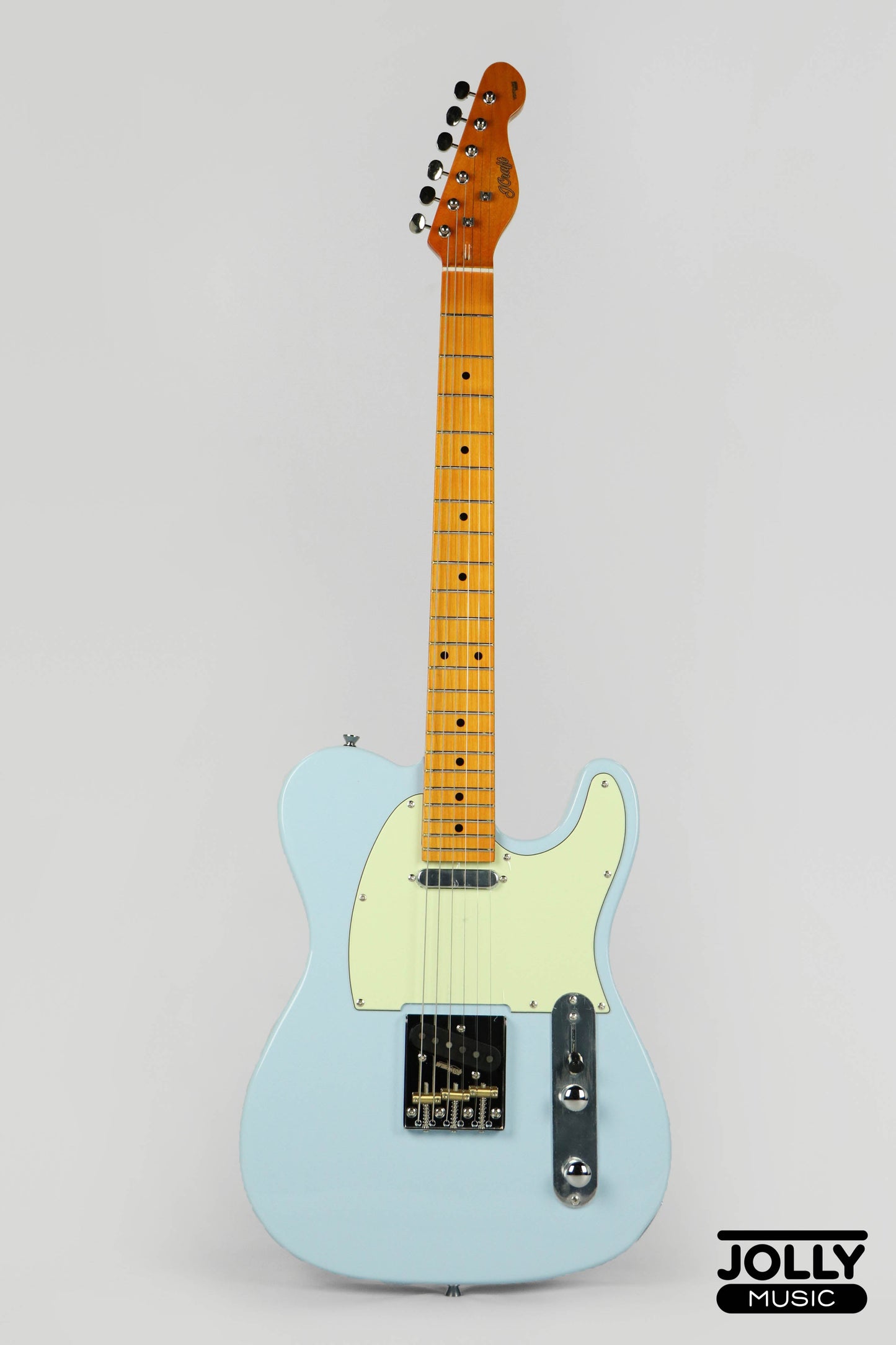 JCraft Vintage Series T-3VM 2023 Maple Fingerboard T-Style - Sonic Blue