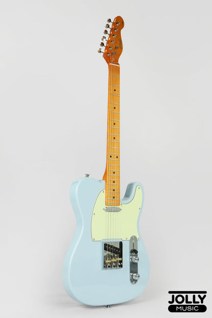 JCraft Vintage Series T-3VM 2023 Maple Fingerboard T-Style - Sonic Blue