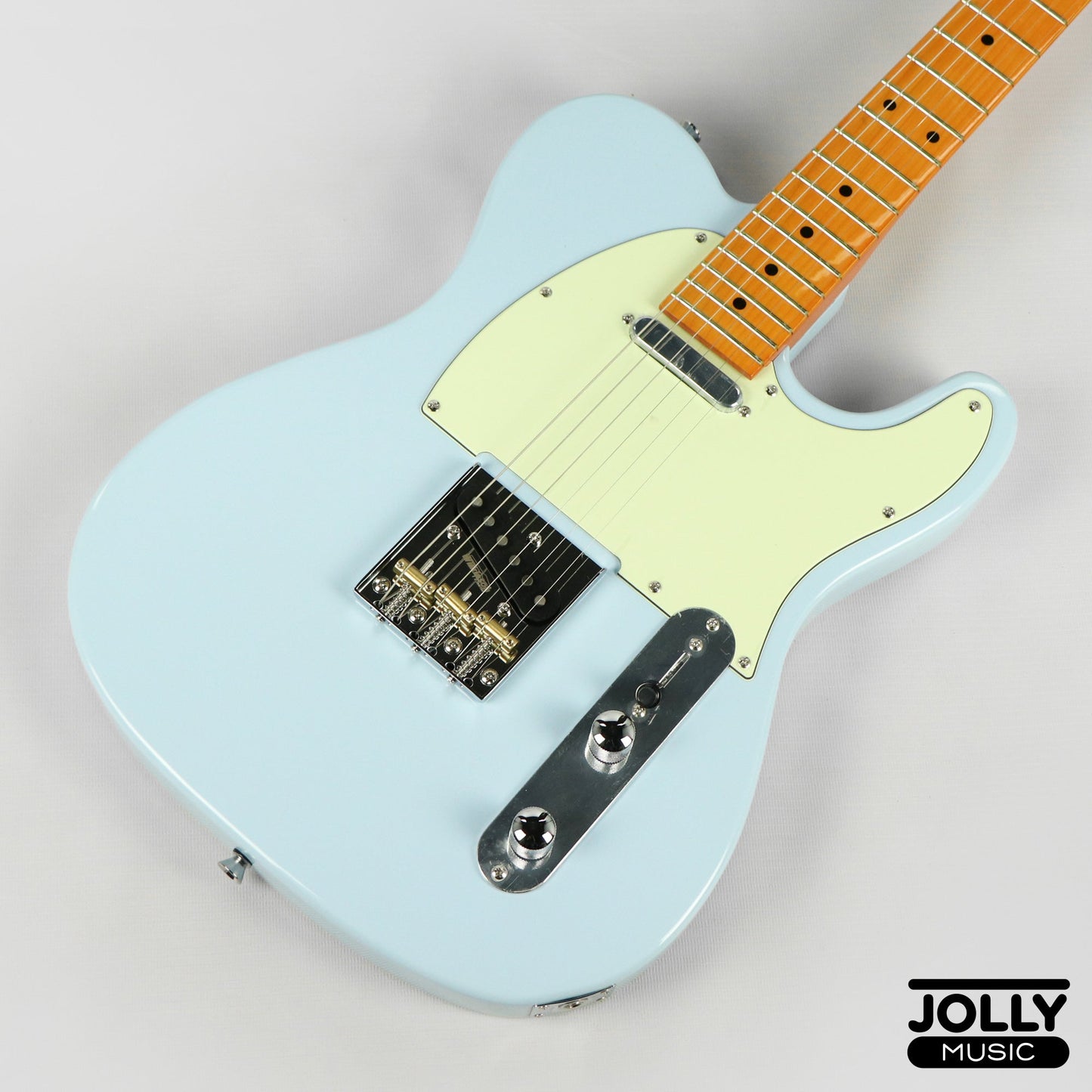 JCraft Vintage Series T-3VM 2023 Maple Fingerboard T-Style - Sonic Blue