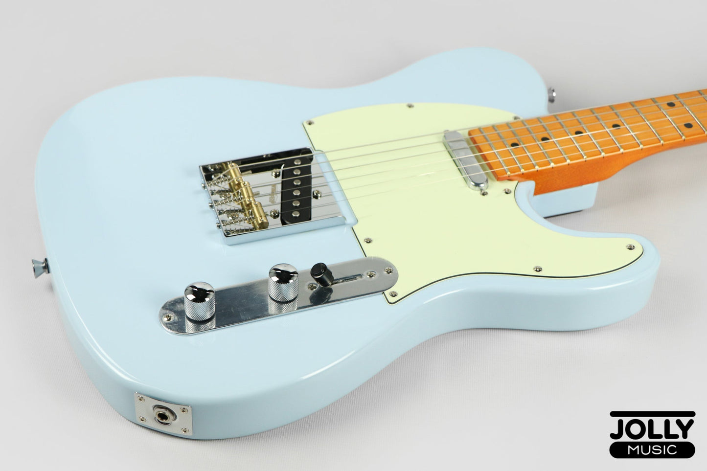 JCraft Vintage Series T-3VM 2023 Maple Fingerboard T-Style - Sonic Blue