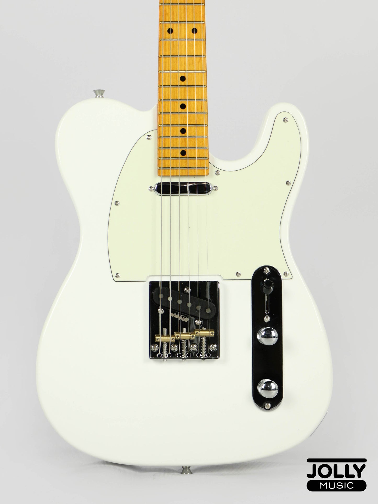 JCraft Vintage Series T-3VM 2023 Maple Fingerboard T-Style - Olympic White