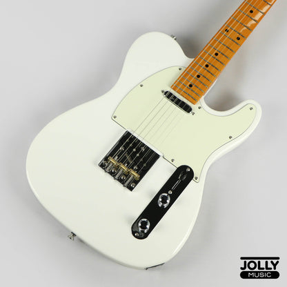 JCraft Vintage Series T-3VM 2023 Maple Fingerboard T-Style - Olympic White