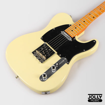 JCraft Vintage Series T-3VM 2023 Maple Fingerboard T-Style - Vintage White