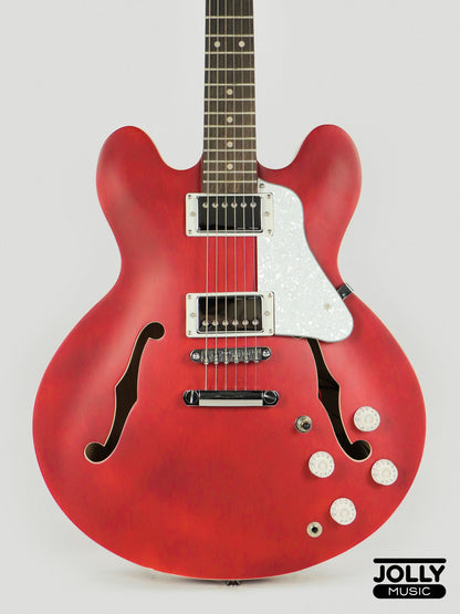 JCraft AR-2 2024 JM Semi-Hollow Electric Guitar - Cherry