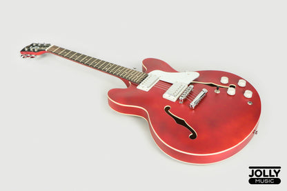 JCraft AR-2 2024 JM Semi-Hollow Electric Guitar - Cherry