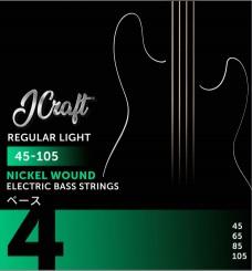 JCraft Regular Light 4-String Electric Bass Guitar String 45-105