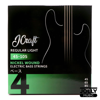 JCraft Regular Light 4-String Electric Bass Guitar String 45-105