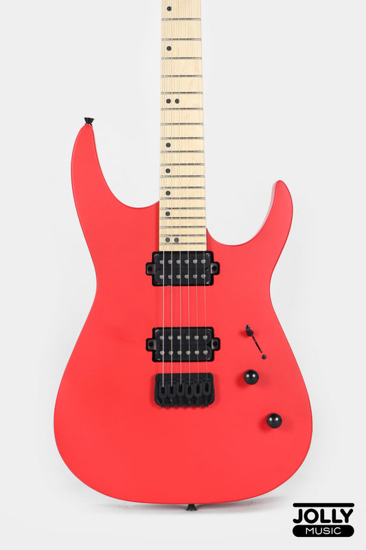 JCraft Bushido X Series BX6-1 Super S-Style Electric Guitar - Lockdown Red