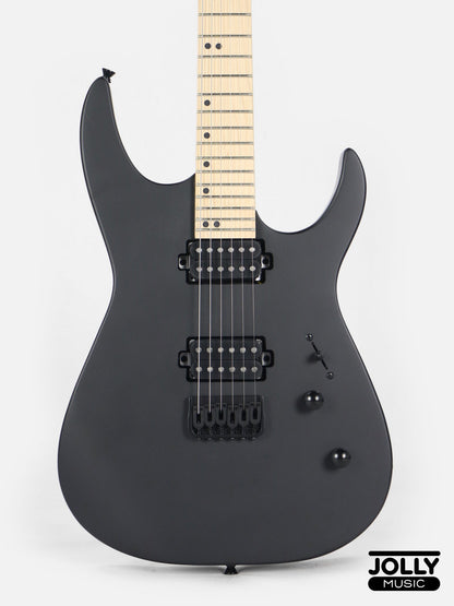 JCraft Bushido X Series BX6-1 Super S-Style Electric Guitar - Satin Black