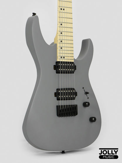 JCraft X Series Bushido BX7-1T 7-String Super S-Style Electric Guitar - Gunmetal