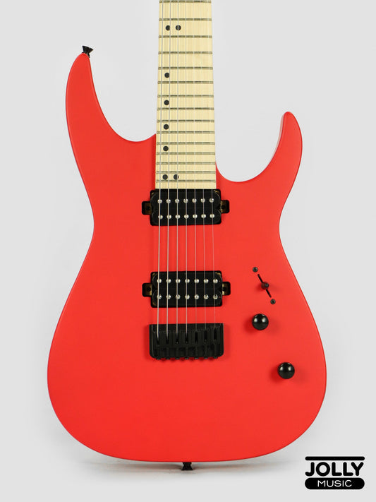 JCraft X Series Bushido BX7-1T 7-String Super S-Style Electric Guitar - Lockdown Red