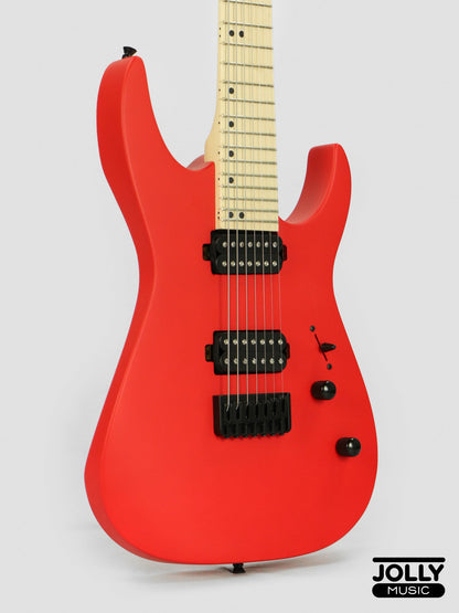 JCraft X Series Bushido BX7-1T 7-String Super S-Style Electric Guitar - Lockdown Red