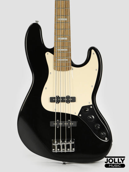 JCraft JB-2A J-Offset 4-String Bass Guitar - Black