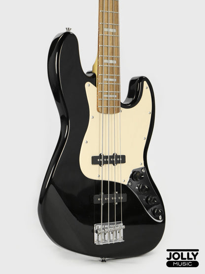 JCraft JB-2A J-Offset 4-String Bass Guitar - Black