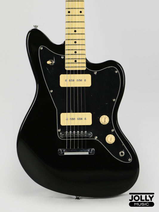 JCraft JZ-1 Offset Electric Guitar - Black