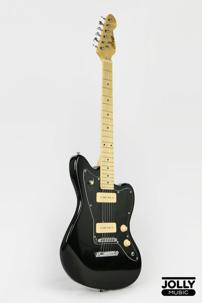 JCraft JZ-1 Offset Electric Guitar - Black