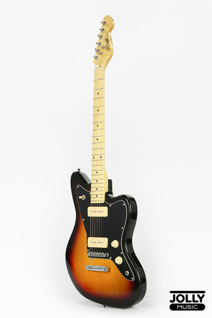 JCraft JZ-1 Offset Electric Guitar - Sunburst