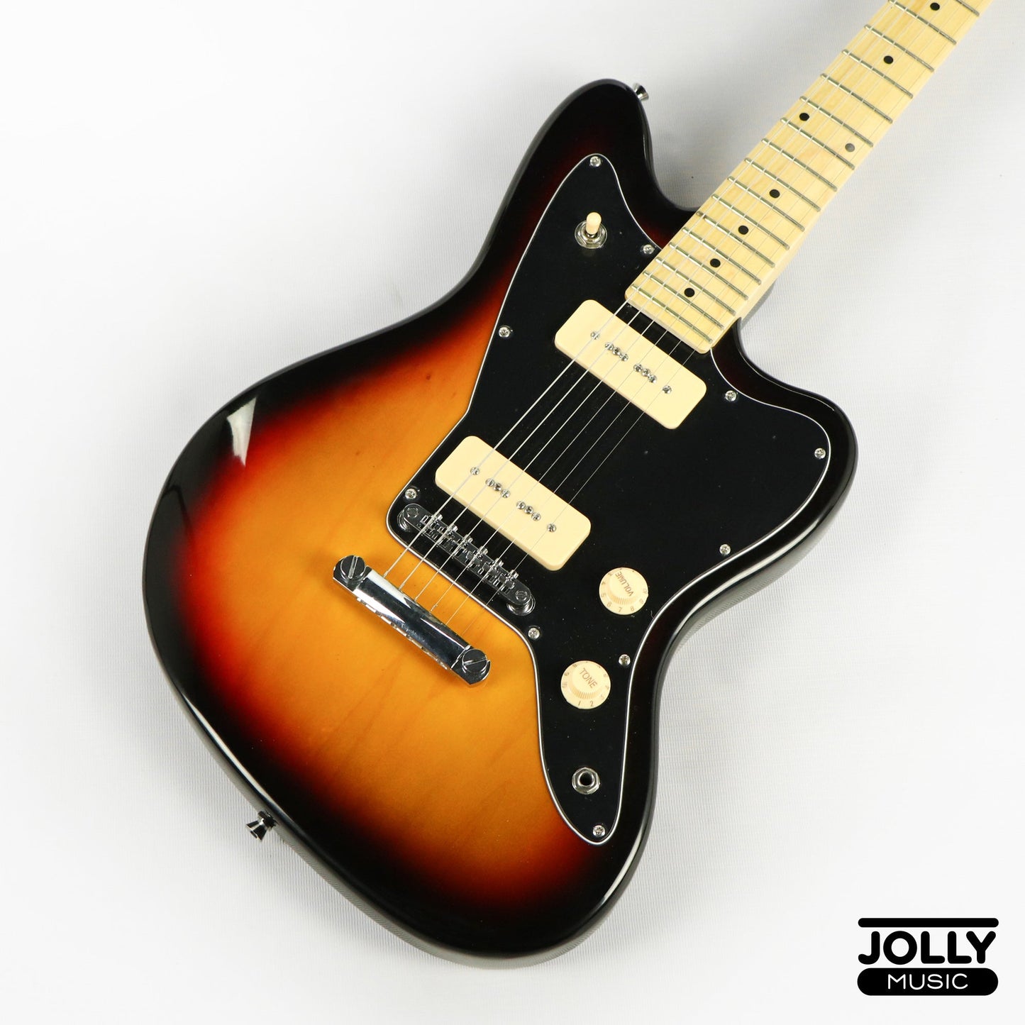 JCraft JZ-1 Offset Electric Guitar - Sunburst