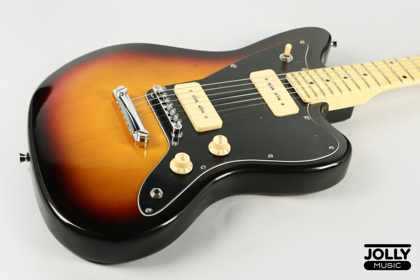 JCraft JZ-1 Offset Electric Guitar - Sunburst