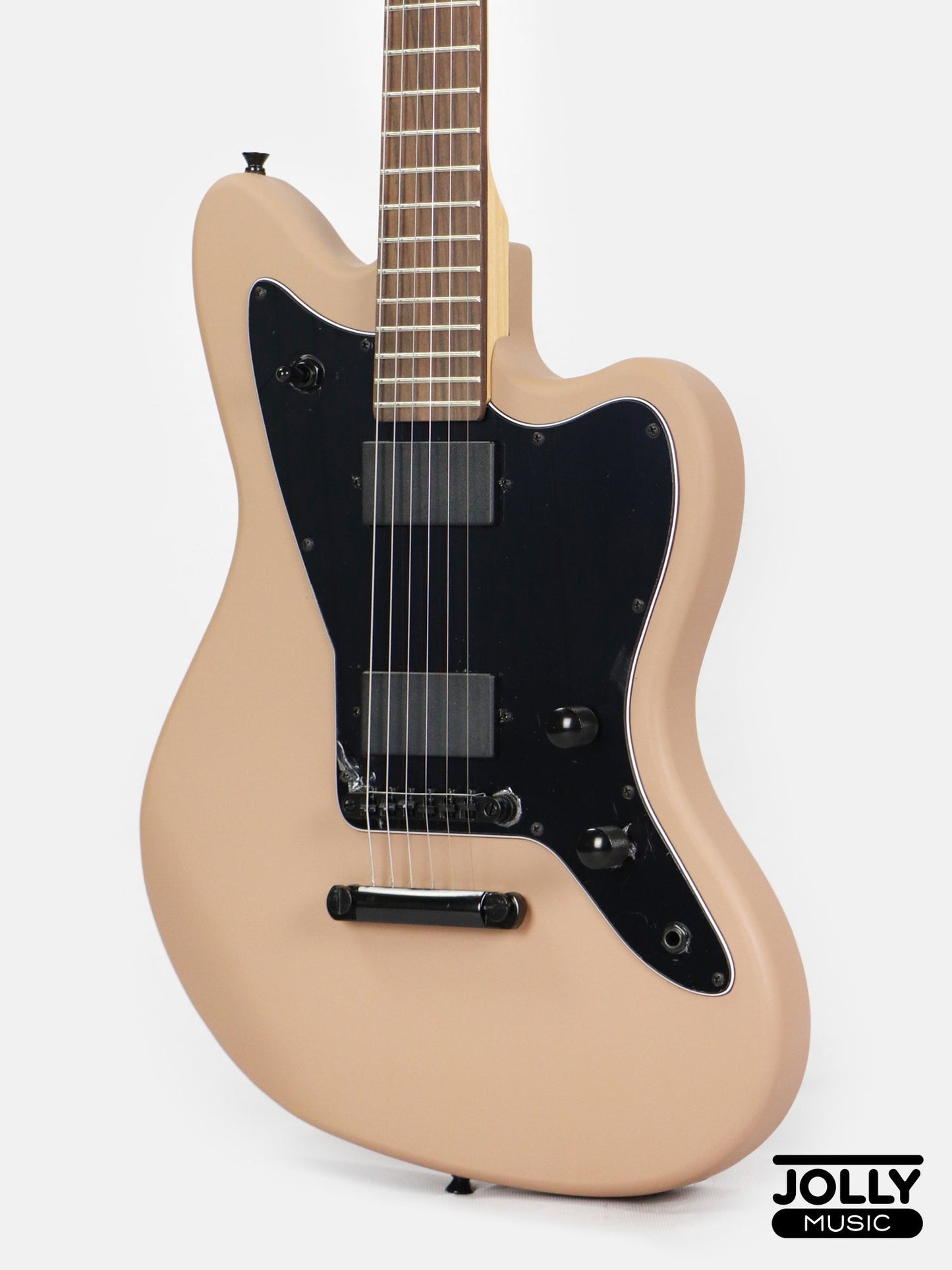 JCraft X Series JZX-1 Jazzmaster Electric Guitar - Desert Brown