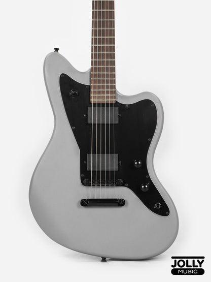 JCraft X Series JZX-1 Jazzmaster Electric Guitar - Grey