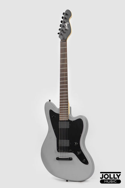 JCraft X Series JZX-1 Jazzmaster Electric Guitar - Grey