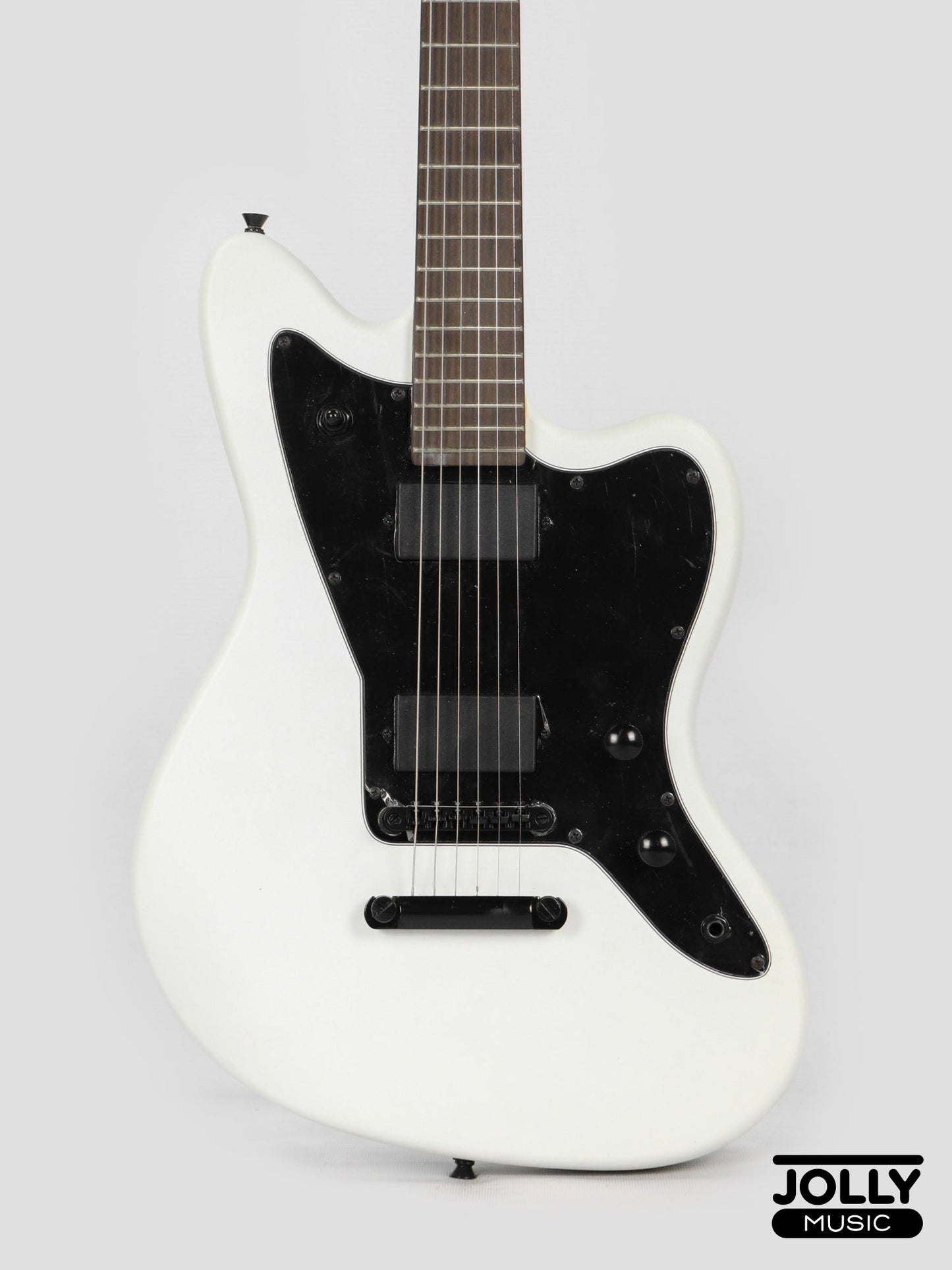 JCraft X Series JZX-1 Jazzmaster Electric Guitar - White