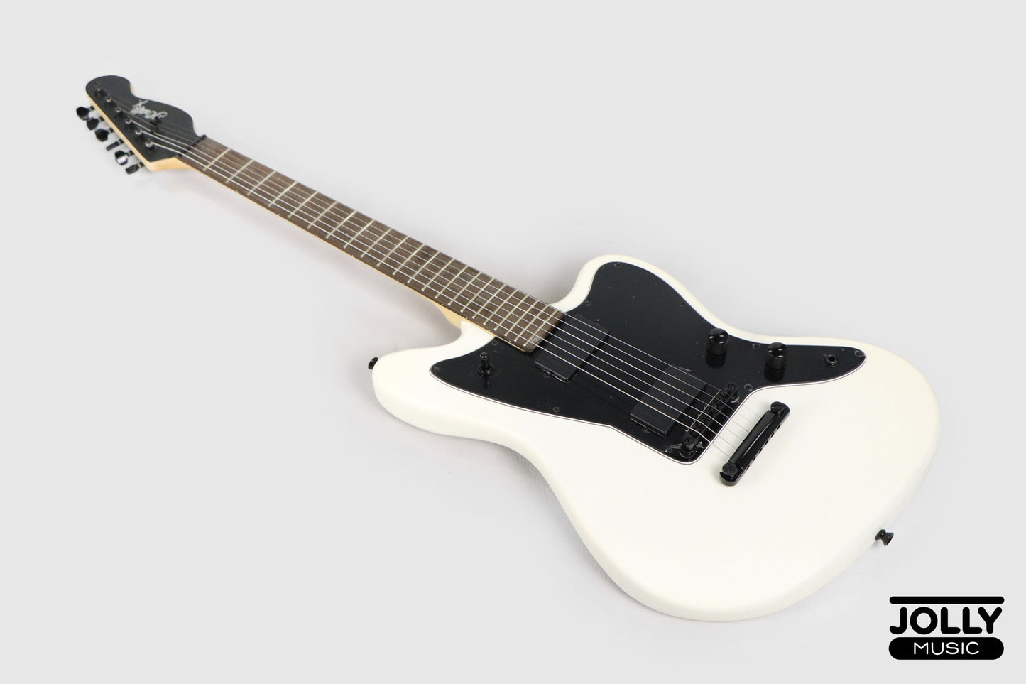 JCraft X Series JZX-1 Jazzmaster Electric Guitar - White