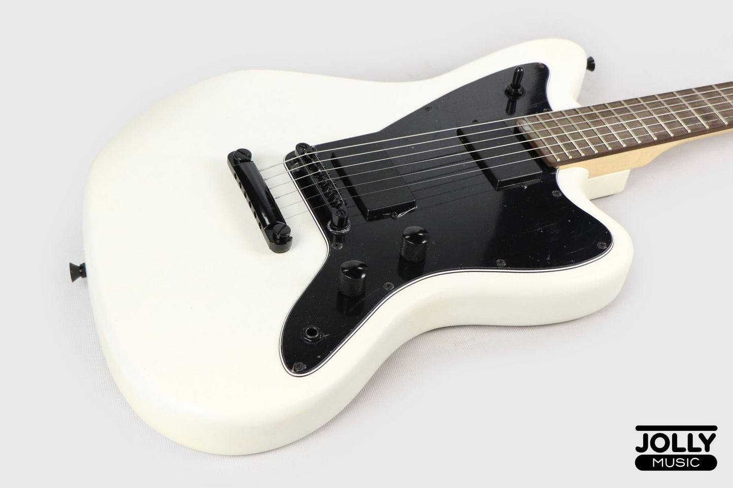 JCraft X Series JZX-1 Jazzmaster Electric Guitar - White