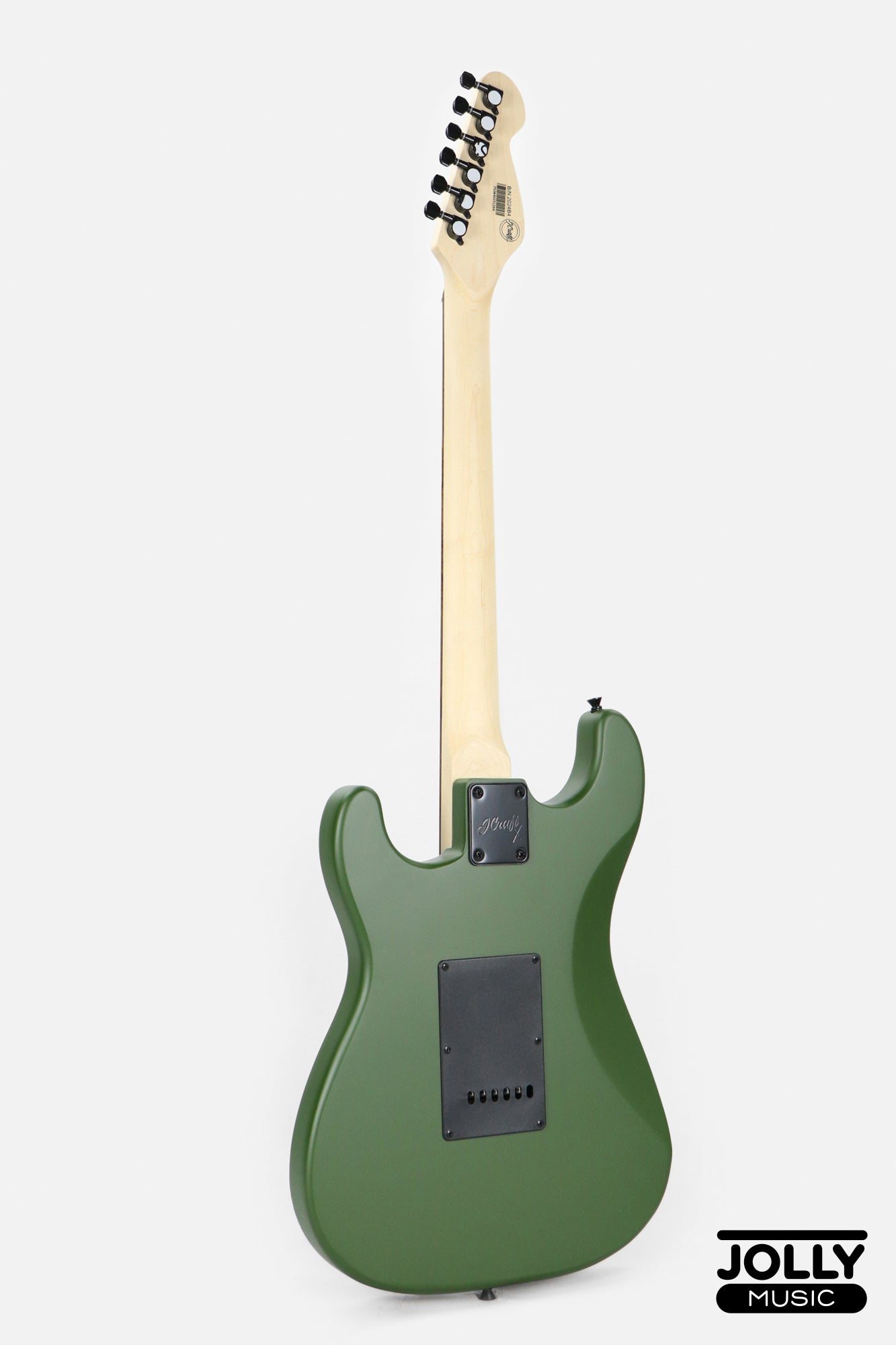 J-Craft X Series LSX-1 HH Modern S-Style Electric Guitar - Army Green